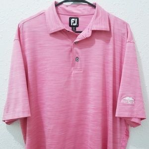 FootJoy Heather Pink Golf Shirt